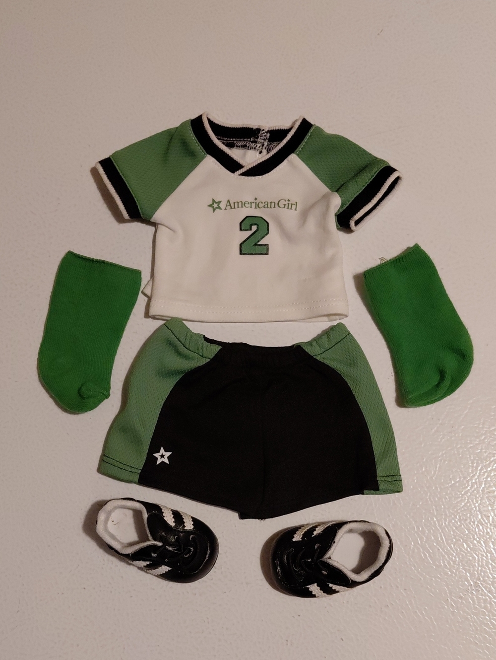 My American Girl Doll Soccer Outfit Set